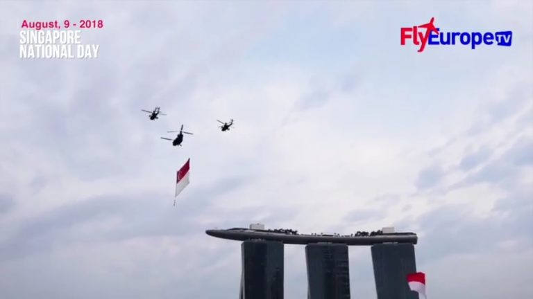FlyEurope TV in Singapore National Day