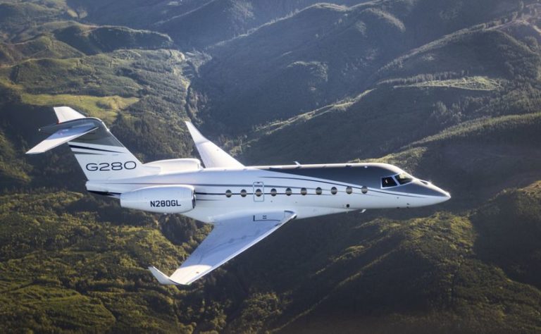 Gulfstream G280 sets city-pair record on renewable fuel