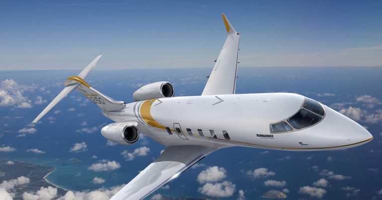 Bombardier’s Challenger 350 Aircraft the  World’s Most Delivered Business Jet in 2018