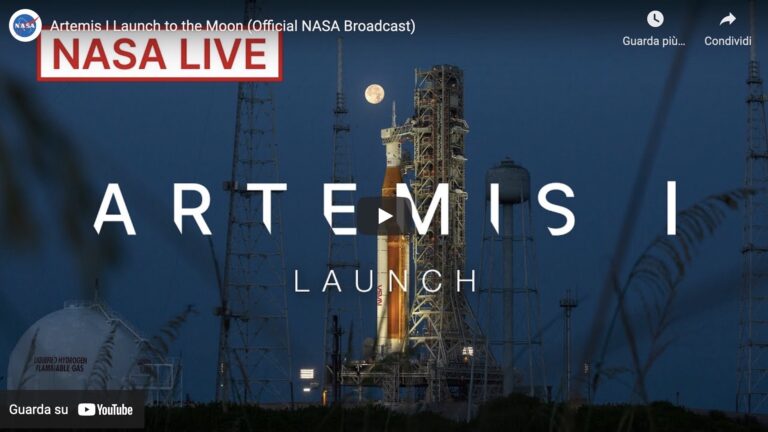 Artemis I Lauch to the Moon (official NASA)