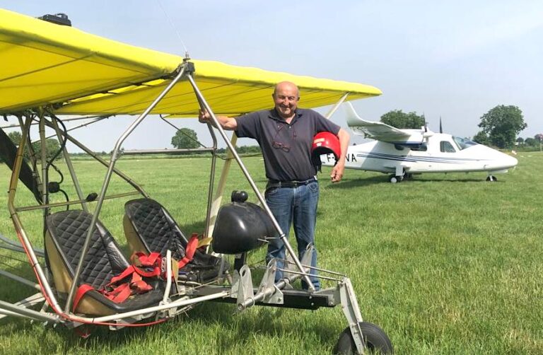 Addio a Nando Groppo: dal 1972 protagonista del mondo dell’aviazione leggera italiana ed internazionale