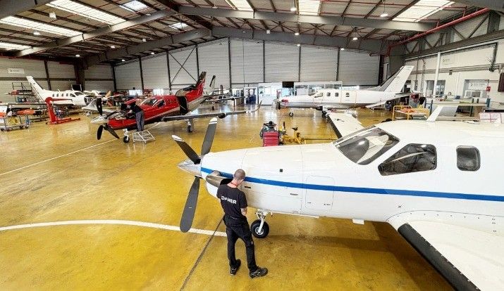 Centro di manutenzione Daher Aircraft a Tarbes