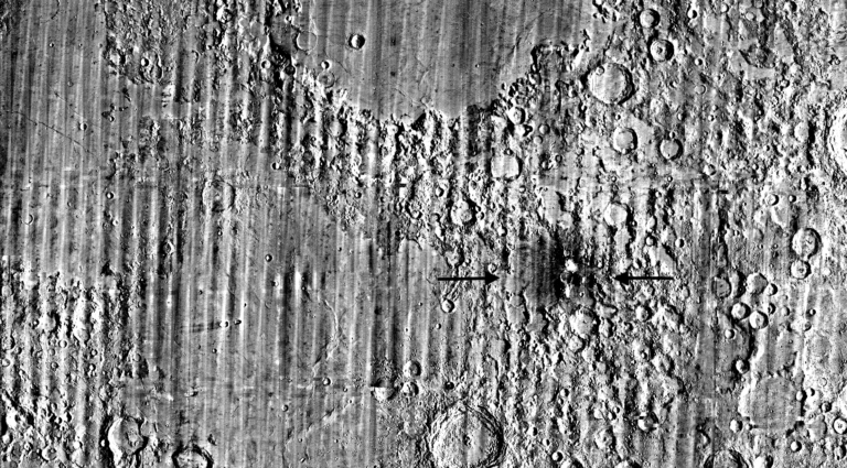 Il cratere McGetchin individuato nelle immagini del Lunar Reconnaissance Orbiter