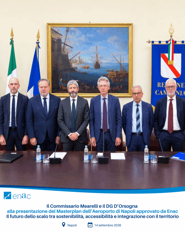 Presentazione del Masterplan dell'aeroporto di Napoli approvato da ENAC