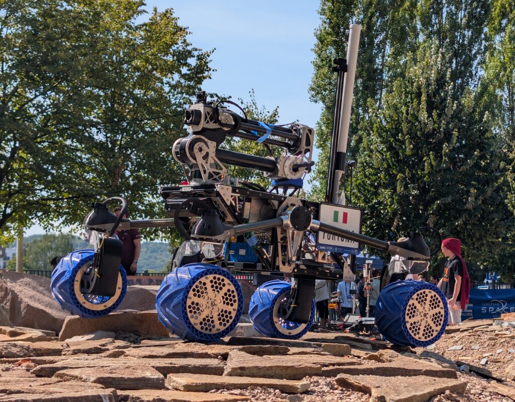 Il rover FORTUNA del Team DIANA del Politecnico di Torino