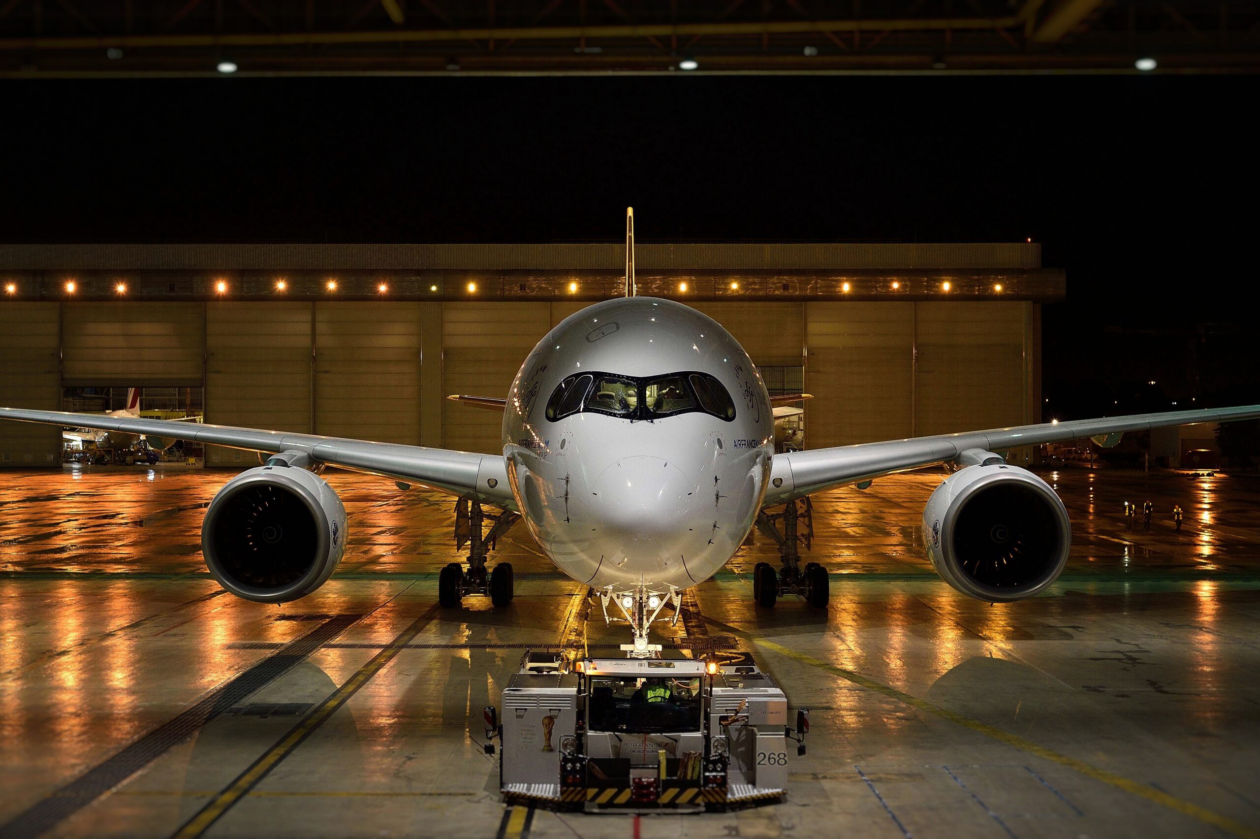 Un Airbus A350 in volo