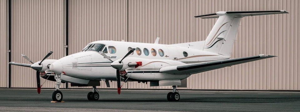 Beechcraft A200 Dynamic Aviation impiegato nella missione NASA FarmFlux