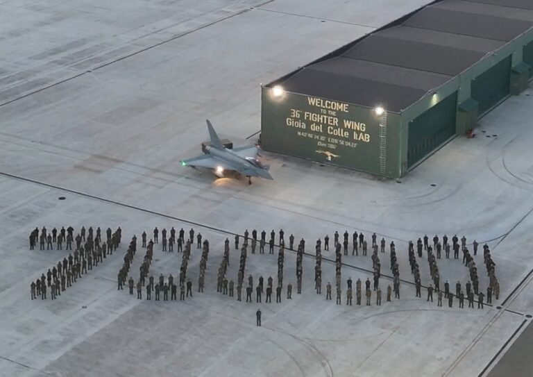 Il 36° Stormo supera 70.000 ore di volo con l’Eurofighter