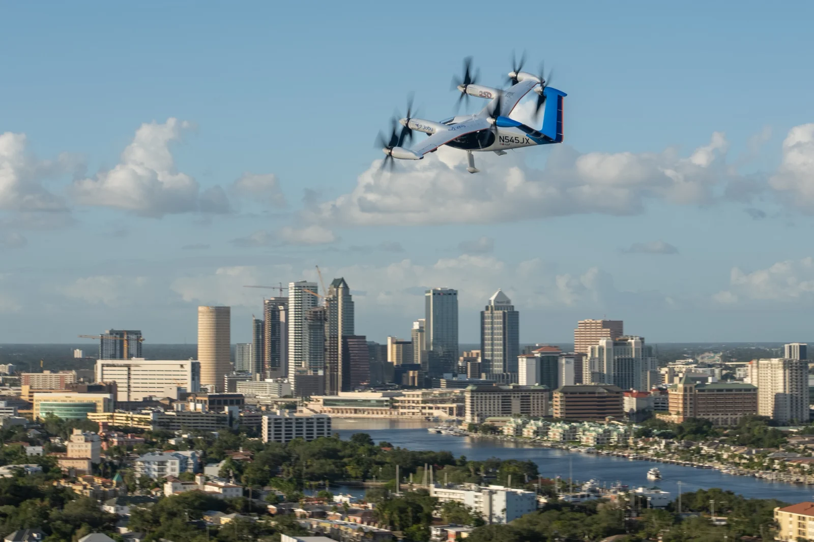 Joby apre in Florida la settimana di voli dimostrativi dell’air taxi elettrico