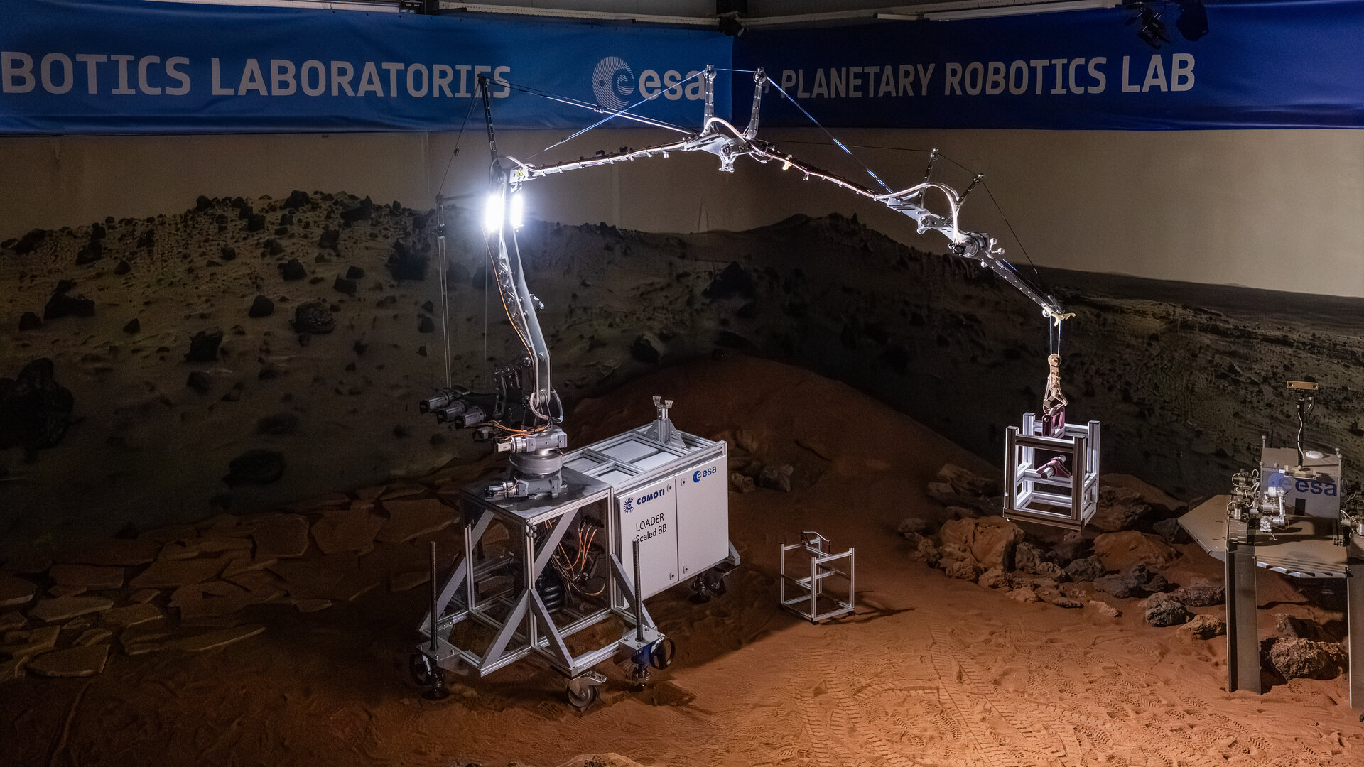 Loader, la gru lunare europea che prepara lo scarico dei lander Argonaut