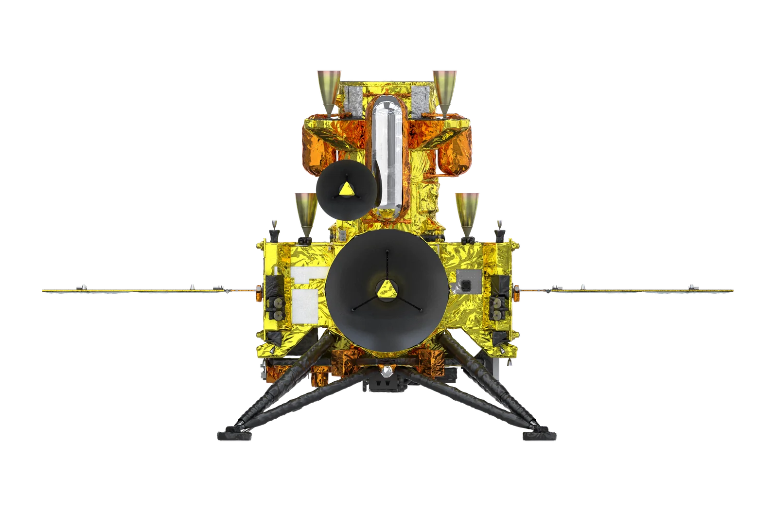 Rendering ufficiale della sonda MMX della JAXA diretta verso Phobos