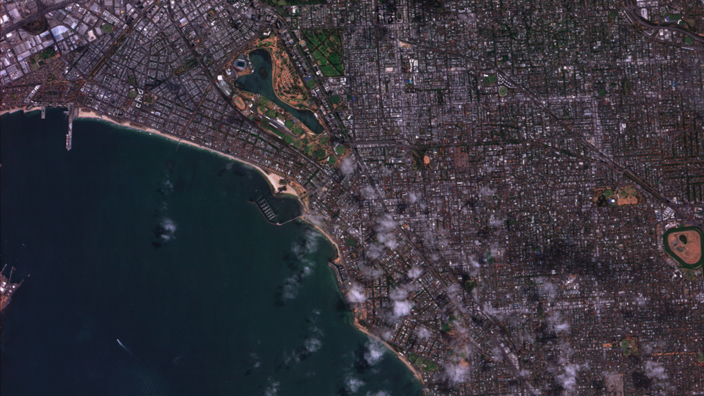 Immagine satellitare del programma IRIDE, fonte ASI